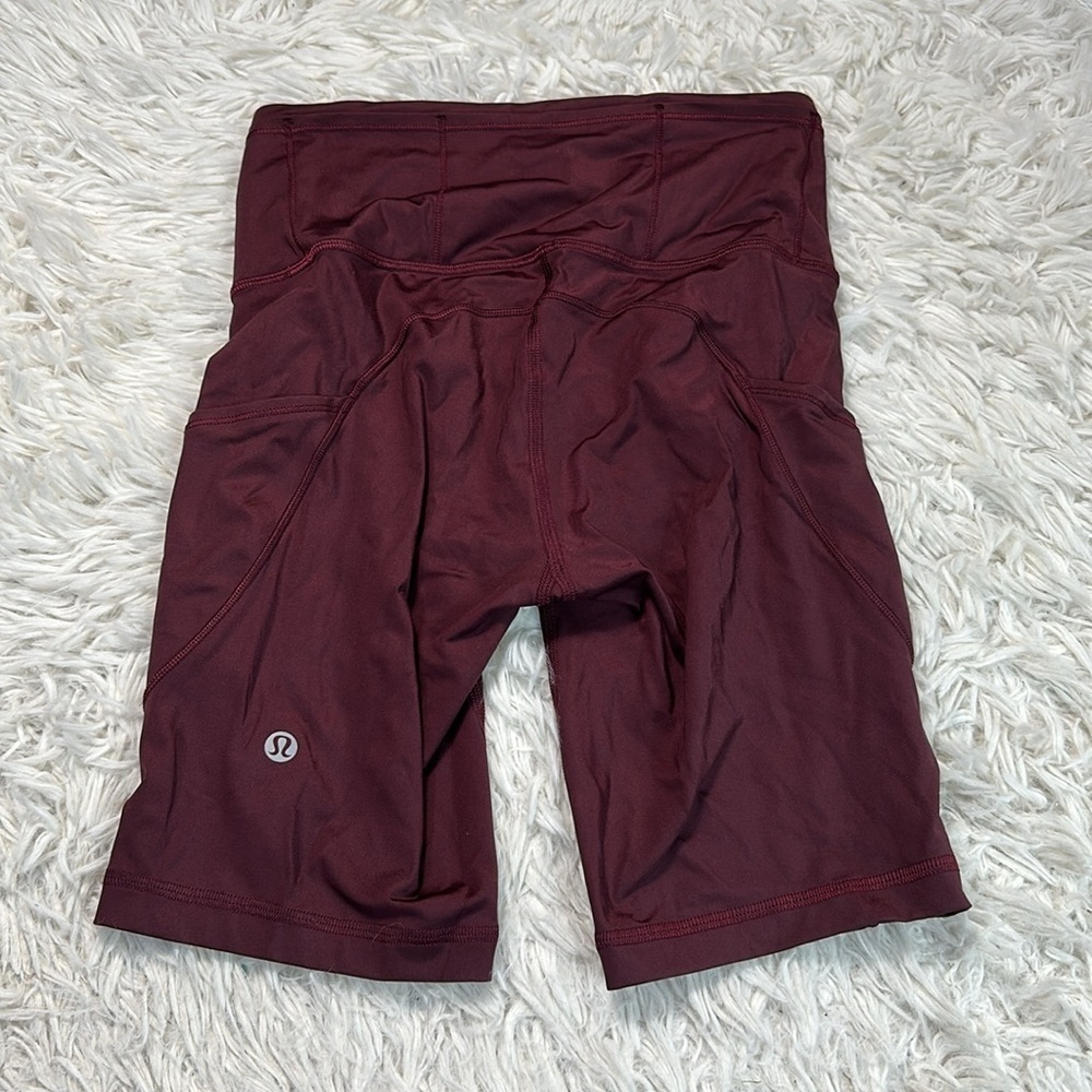 Lululemon Fast and Free Short 8" *Cool Cassis - Picture 4 of 6